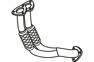 Front pipe i gruppen Tillflligt dolda artiklar hos  Professional Parts Sweden AB (P72099)