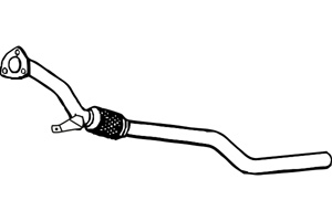 Front pipe in the group Exhaust parts / Exhaust muffler & kits at  Professional Parts Sweden AB (P72103)