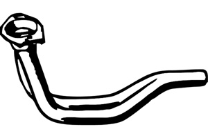 Front pipe in the group  at  Professional Parts Sweden AB (P7234)