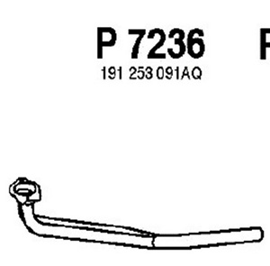 Front pipe in the group  at  Professional Parts Sweden AB (P7236)