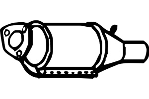 Catalytic converter in the group  at  Professional Parts Sweden AB (P729CAT)