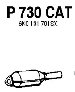 Catalytic converter in the group  at  Professional Parts Sweden AB (P730CAT)