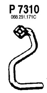 Front pipe in the group  at  Professional Parts Sweden AB (P7310)