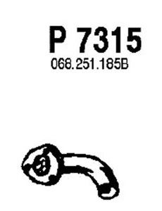 Rear pipe in the group  at  Professional Parts Sweden AB (P7315)
