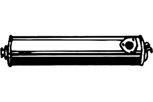 Intermediate muffler in the group  at  Professional Parts Sweden AB (P7326)