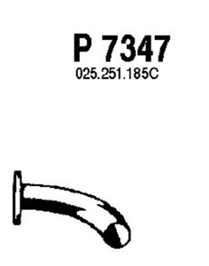 Rear pipe in the group  at  Professional Parts Sweden AB (P7347)