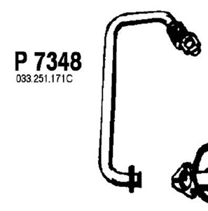 Front pipe in the group  at  Professional Parts Sweden AB (P7348)