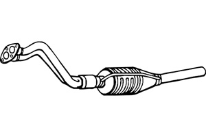 Catalytic converter i gruppen Tillflligt dolda artiklar hos  Professional Parts Sweden AB (P738CAT)