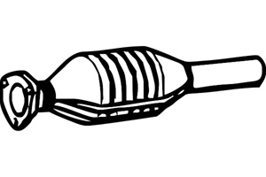 Catalytic converter in the group  at  Professional Parts Sweden AB (P739CAT)