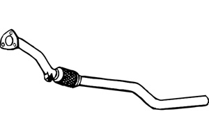 Front pipe in the group  at  Professional Parts Sweden AB (P7446)