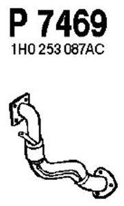 Front pipe in the group  at  Professional Parts Sweden AB (P7469)