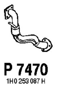 Front pipe in the group  at  Professional Parts Sweden AB (P7470)