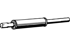 Intermediate muffler in the group  at  Professional Parts Sweden AB (P7494)