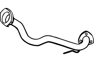 Front pipe in the group  at  Professional Parts Sweden AB (P7503)