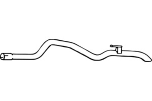 Rear pipe in the group  at  Professional Parts Sweden AB (P7508)