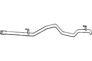 Rear pipe in the group  at  Professional Parts Sweden AB (P7510)