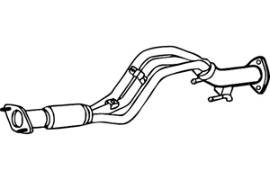 Front pipe in the group  at  Professional Parts Sweden AB (P7548)