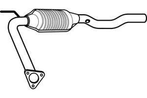 Catalytic converter i gruppen Tillflligt dolda artiklar hos  Professional Parts Sweden AB (P754CAT)