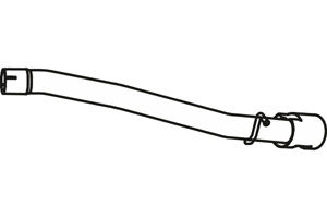 Rear pipe in the group  at  Professional Parts Sweden AB (P76007)