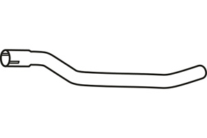 Intermediate pipe in the group  at  Professional Parts Sweden AB (P76052)