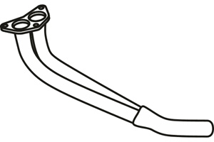 Front pipe in the group  at  Professional Parts Sweden AB (P76061)