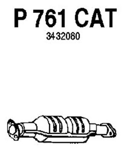 Catalytic converter i gruppen Tillflligt dolda artiklar hos  Professional Parts Sweden AB (P761CAT)