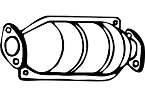 Catalytic converter in the group  at  Professional Parts Sweden AB (P770CAT)