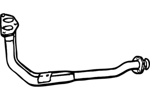 Front pipe in the group  at  Professional Parts Sweden AB (P7755)