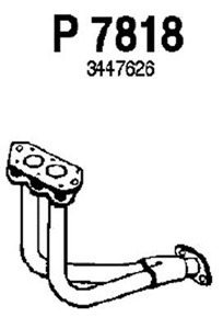 Front pipe in the group  at  Professional Parts Sweden AB (P7818)