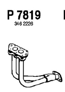 Front pipe in the group  at  Professional Parts Sweden AB (P7819)