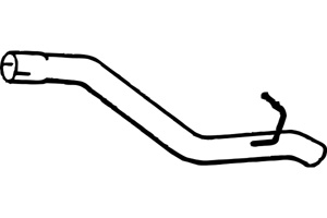 Rear pipe in the group  at  Professional Parts Sweden AB (P7860)