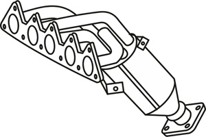 Catalytic converter in the group  at  Professional Parts Sweden AB (P788CAT)