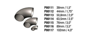 Exhaust bend in the group  at  Professional Parts Sweden AB (P80112)