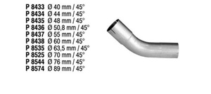 Exhaust bend 45 in the group  at  Professional Parts Sweden AB (P8435)