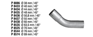 Exhaust bend i gruppen Tillfälligt dolda artiklar hos  Professional Parts Sweden AB (P8886)