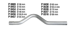 Exhaust bend i gruppen Tillfälligt dolda artiklar hos  Professional Parts Sweden AB (P8889)