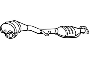 Catalytic converter in the group  at  Professional Parts Sweden AB (P900CAT)