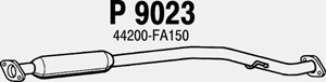 Intermediate muffler in the group  at  Professional Parts Sweden AB (P9023)