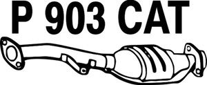 Catalytic converter in the group  at  Professional Parts Sweden AB (P903CAT)