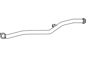 Front pipe in the group  at  Professional Parts Sweden AB (P9050)