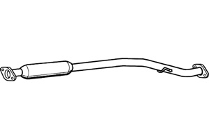 Intermediate muffler in the group Exhaust parts / Exhaust muffler & kits at  Professional Parts Sweden AB (P9056)