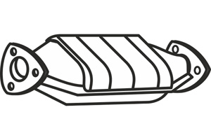 Catalytic converter in the group  at  Professional Parts Sweden AB (P9203CAT)