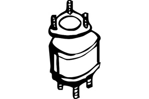 Catalytic converter in the group  at  Professional Parts Sweden AB (P9205CAT)