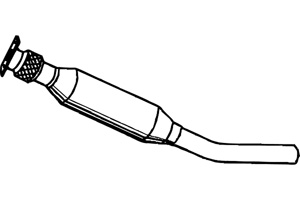 Catalytic converter i gruppen Tillflligt dolda artiklar hos  Professional Parts Sweden AB (P9215CAT)