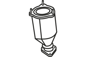 Catalytic converter in the group  at  Professional Parts Sweden AB (P9226CAT)