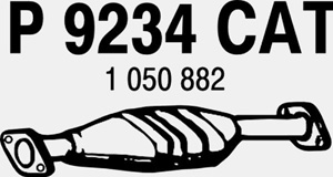 Catalytic converter in the group  at  Professional Parts Sweden AB (P9234CAT)