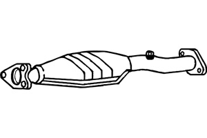Catalytic converter i gruppen Tillflligt dolda artiklar hos  Professional Parts Sweden AB (P9235CAT)