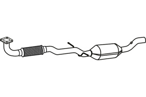 Catalytic converter i gruppen Tillflligt dolda artiklar hos  Professional Parts Sweden AB (P9236CAT)