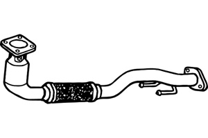 Catalytic converter i gruppen Tillflligt dolda artiklar hos  Professional Parts Sweden AB (P9238CAT)