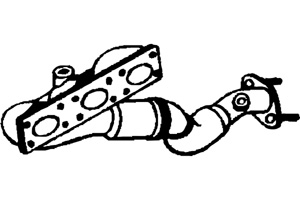 Catalytic converter in the group  at  Professional Parts Sweden AB (P9246CAT)